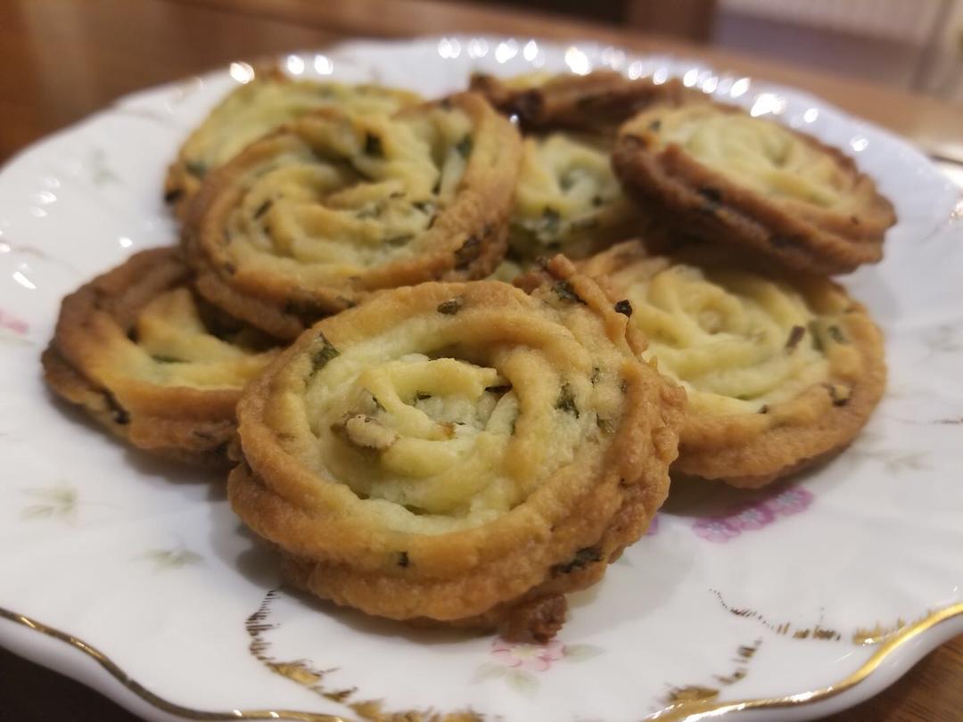 葱香曲奇——酥脆的咸味饼干