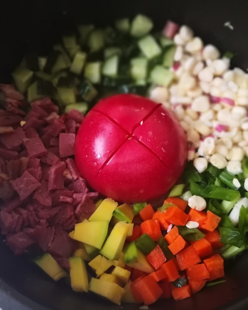 （电饭锅）西红柿🍅焖米饭的做法