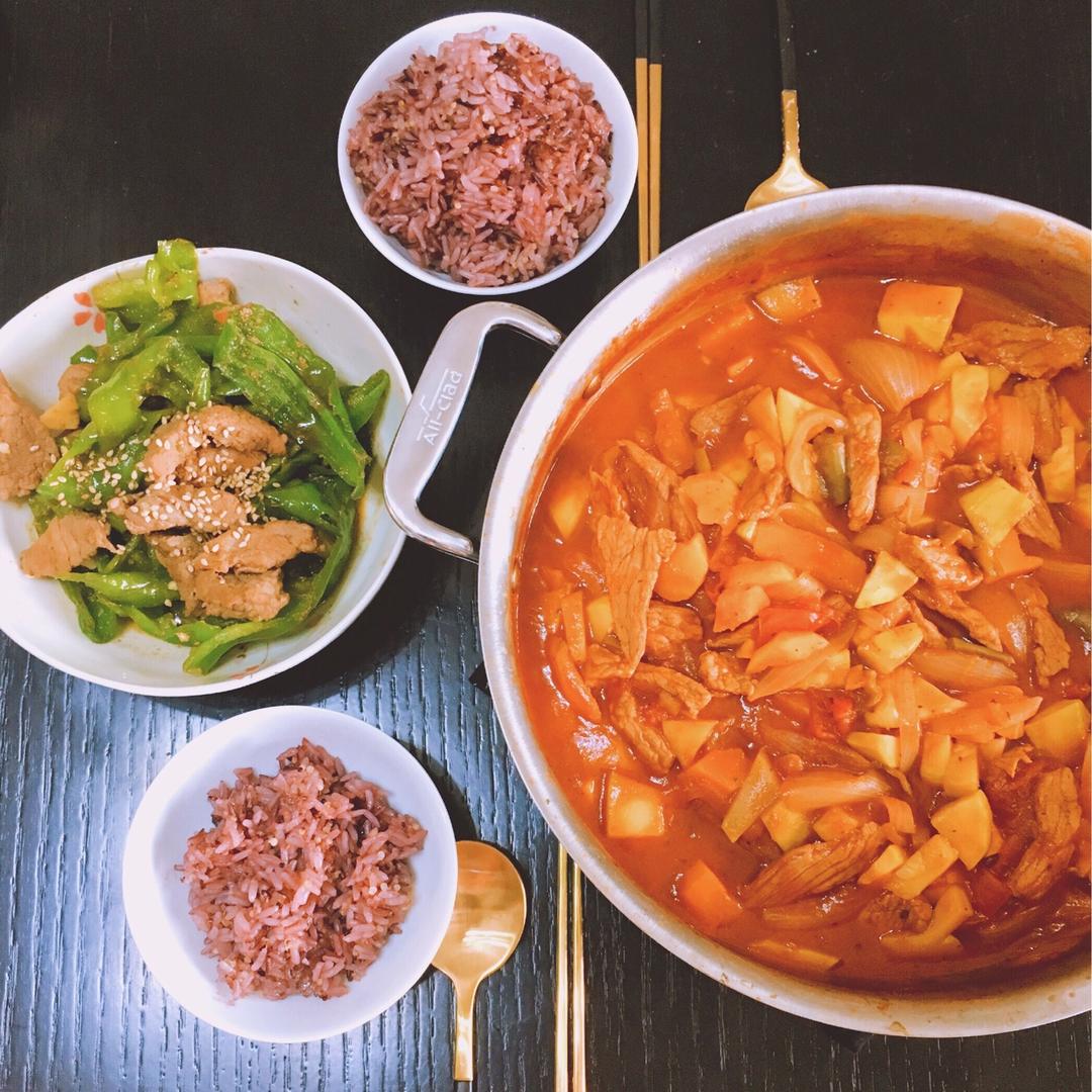 【健康三餐】南瓜红薯牛肉Goulash