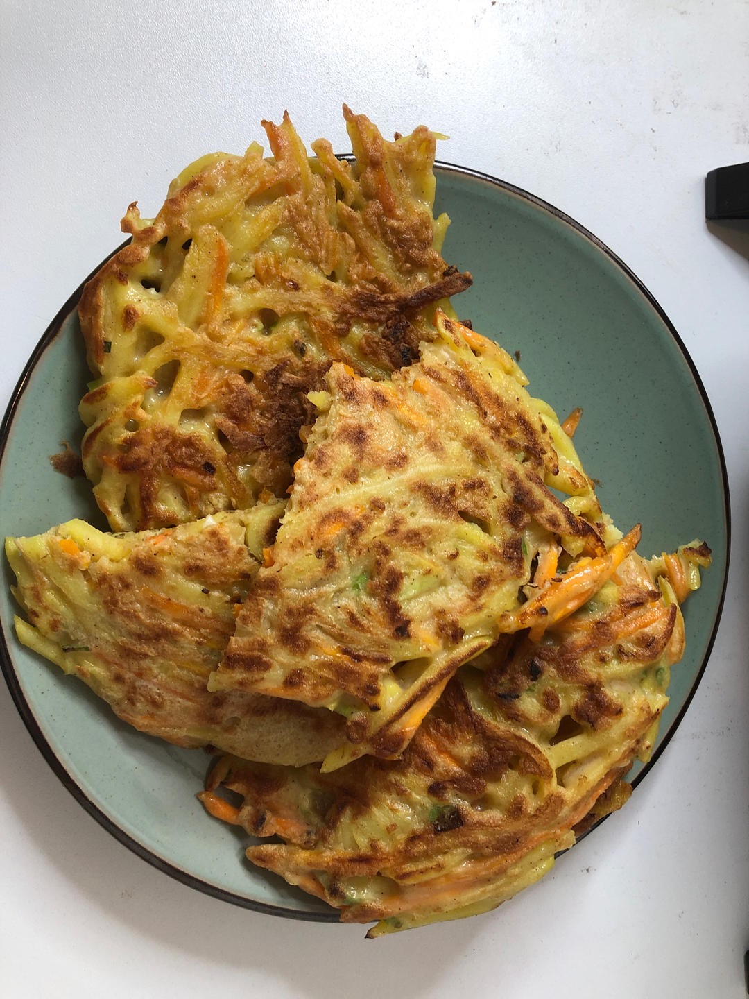 土豆饼(土豆胡萝卜丝饼)