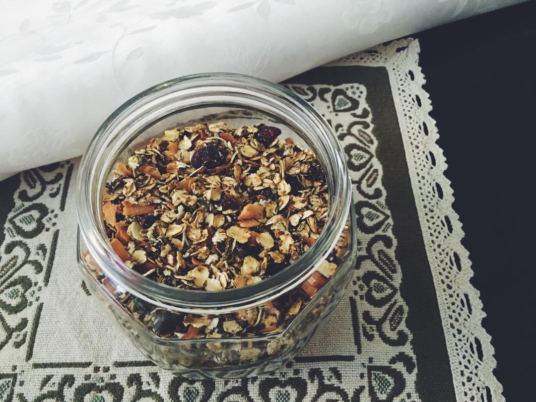 什锦granola烤燕麦片丨健康·零食