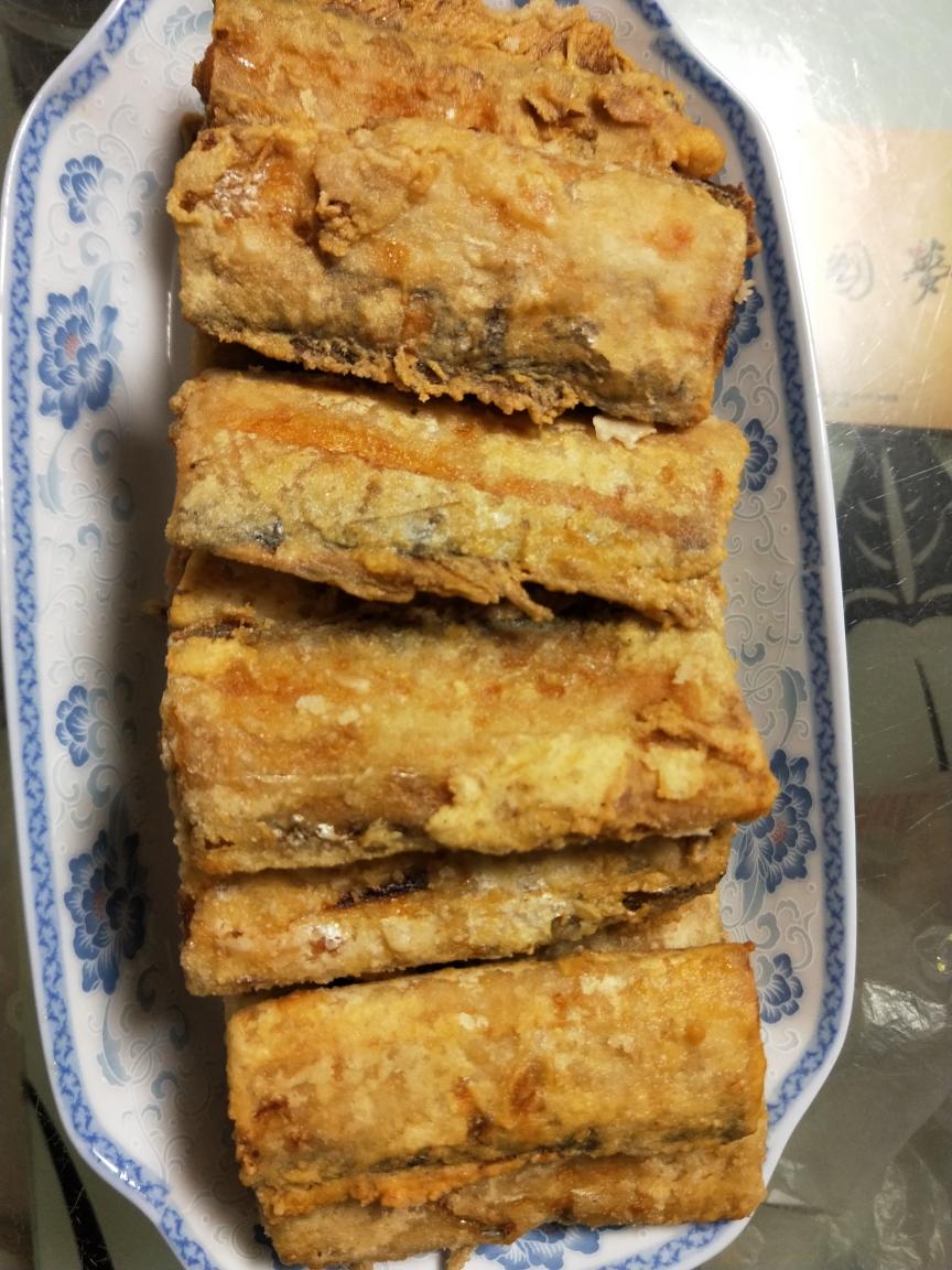 干炸带鱼的做法