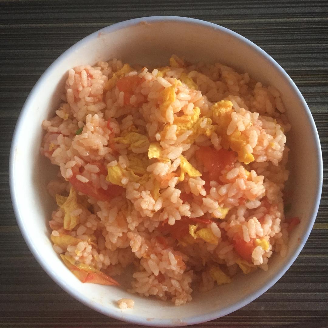 西红柿蛋炒饭