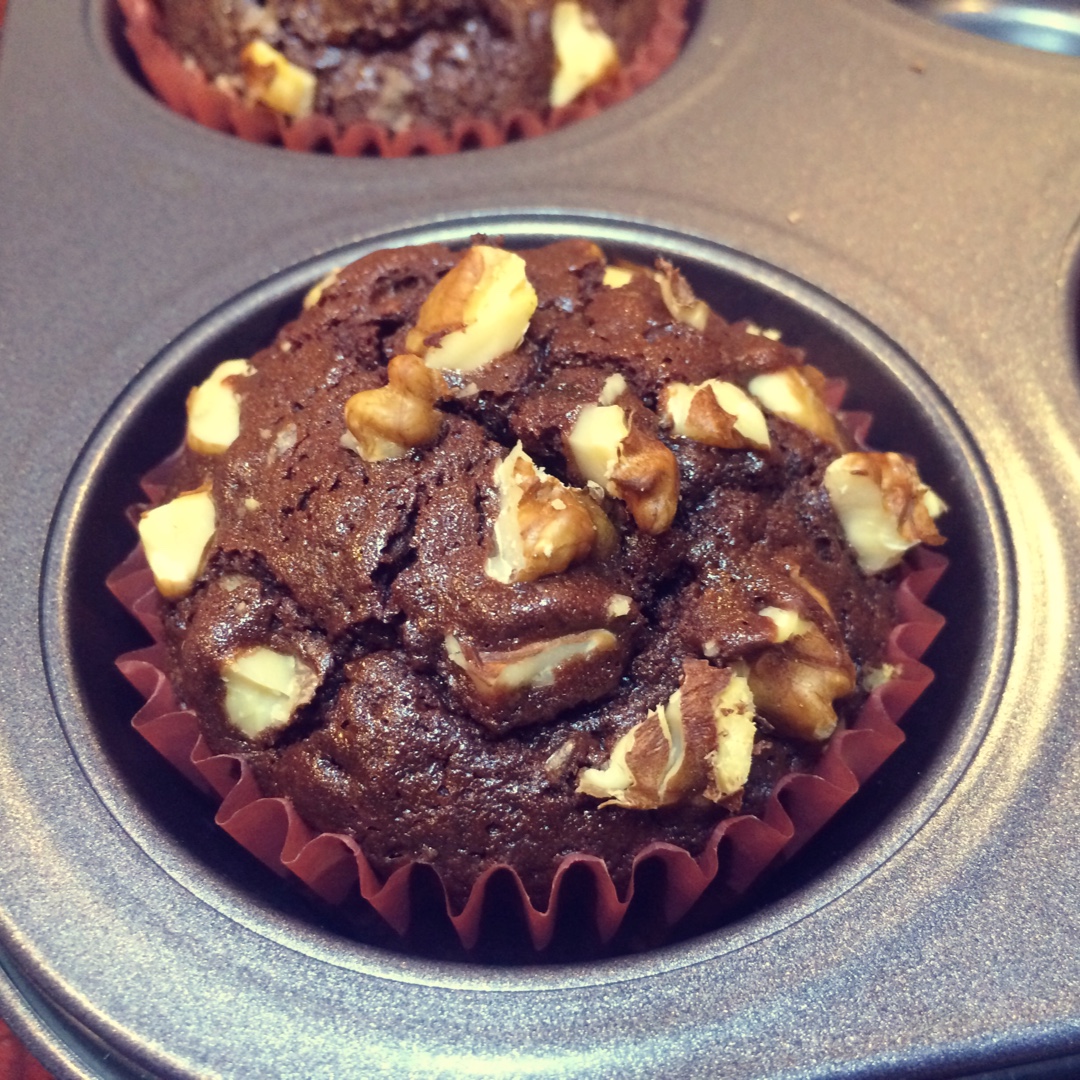 布朗尼杯子蛋糕