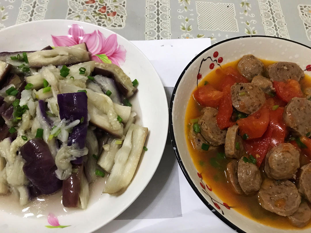 如何蒸出好看的紫色茄子