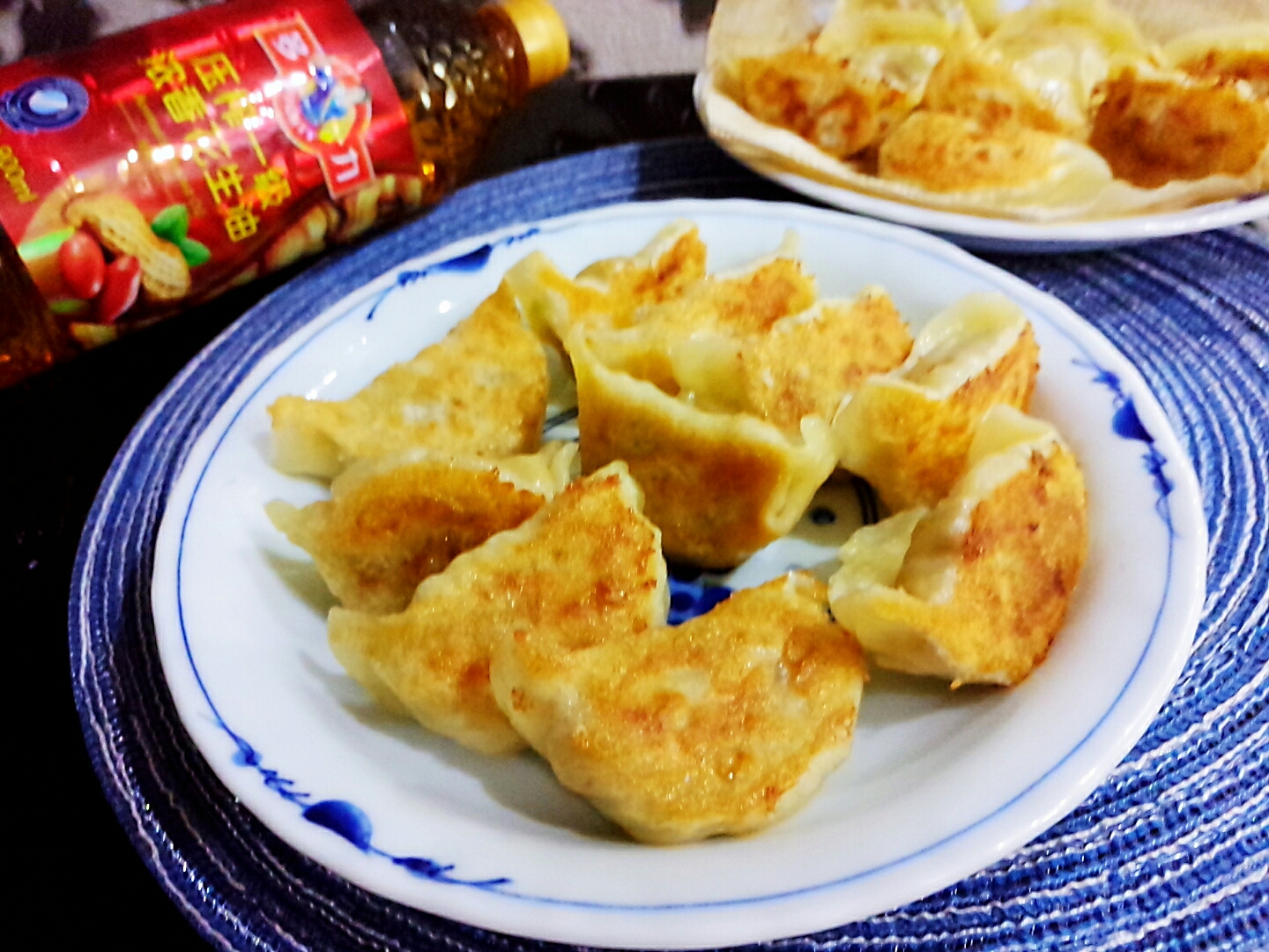 葫芦馅素饺子（多力浓香花生油版）的做法