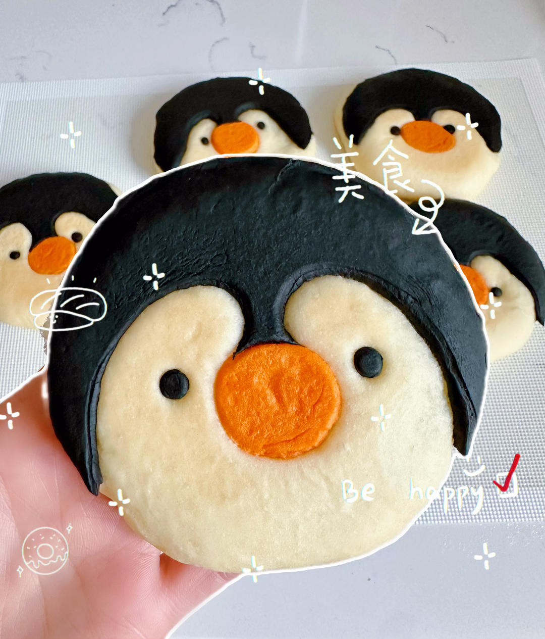 jellycat企鹅红豆饼🐧