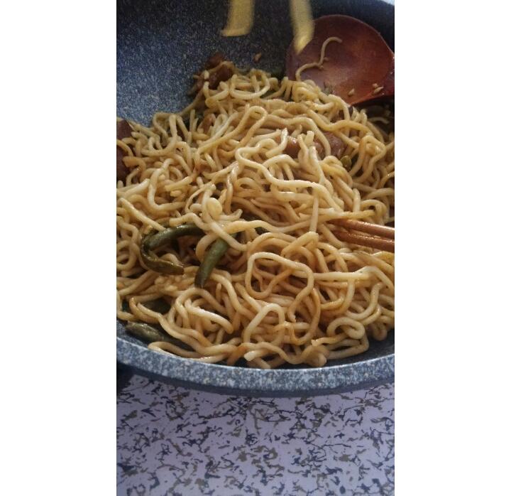 豆角焖面