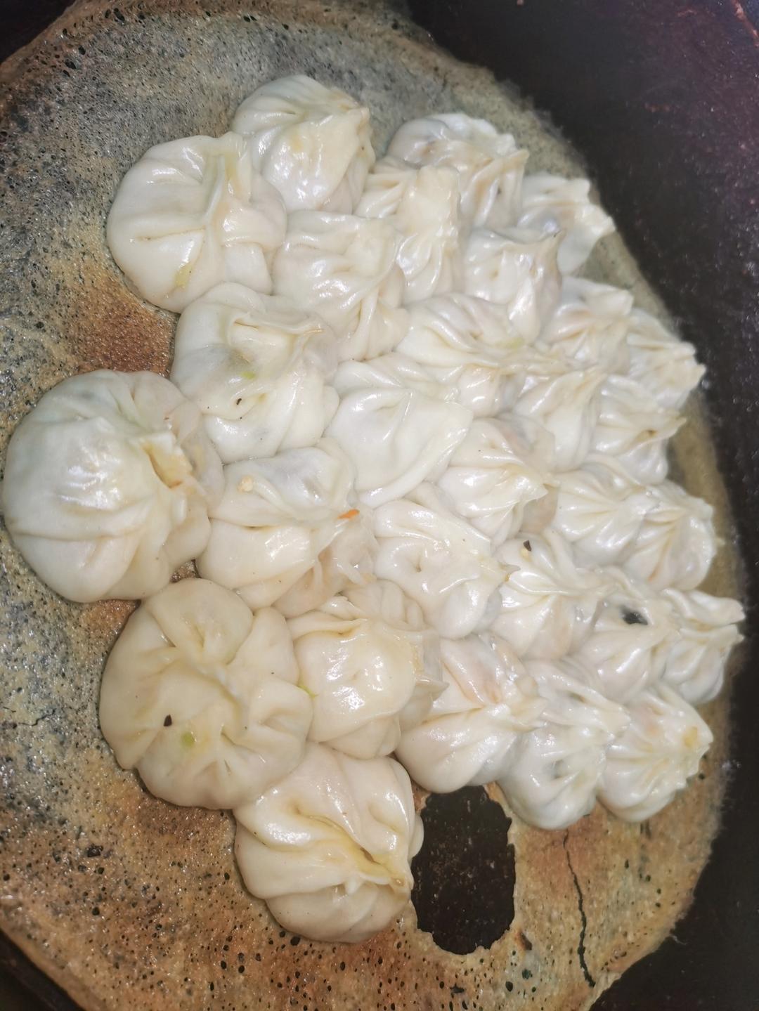 薄皮馅多的素包子（饺子皮版）