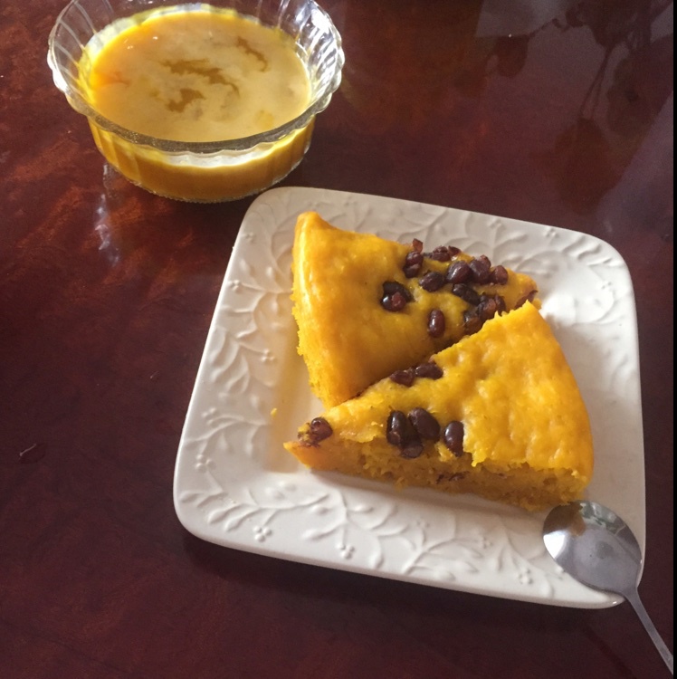 南瓜发糕（无水无油无糖配方）