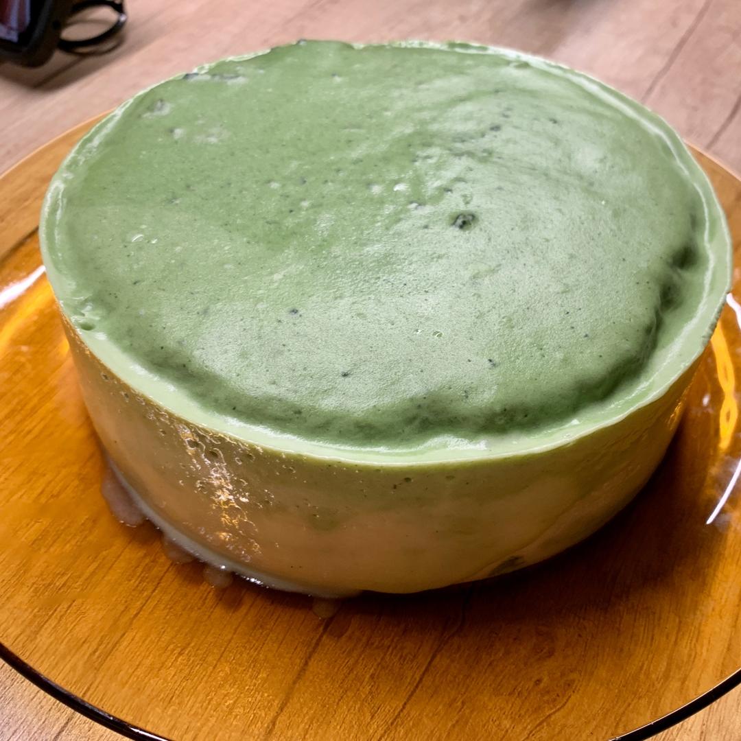 渐变抹茶慕斯蛋糕：我Amanda带着既美又作的抹茶甜点又来了！【曼食慢语】