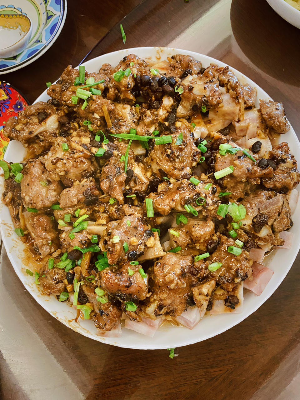 豉汁香芋蒸排骨