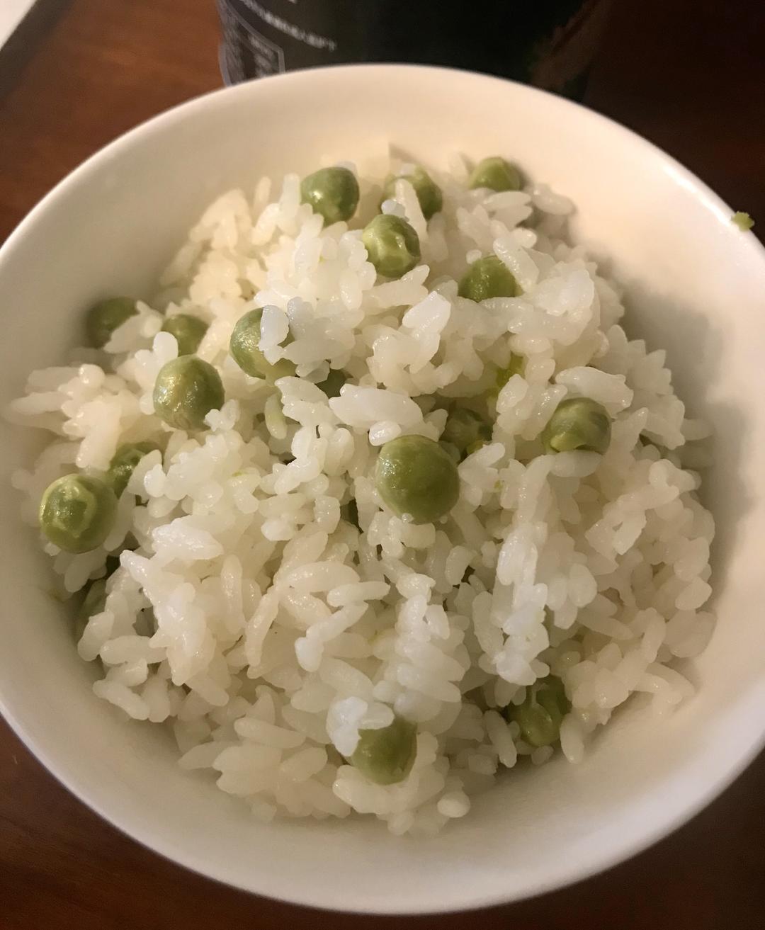新鲜豌豆饭
