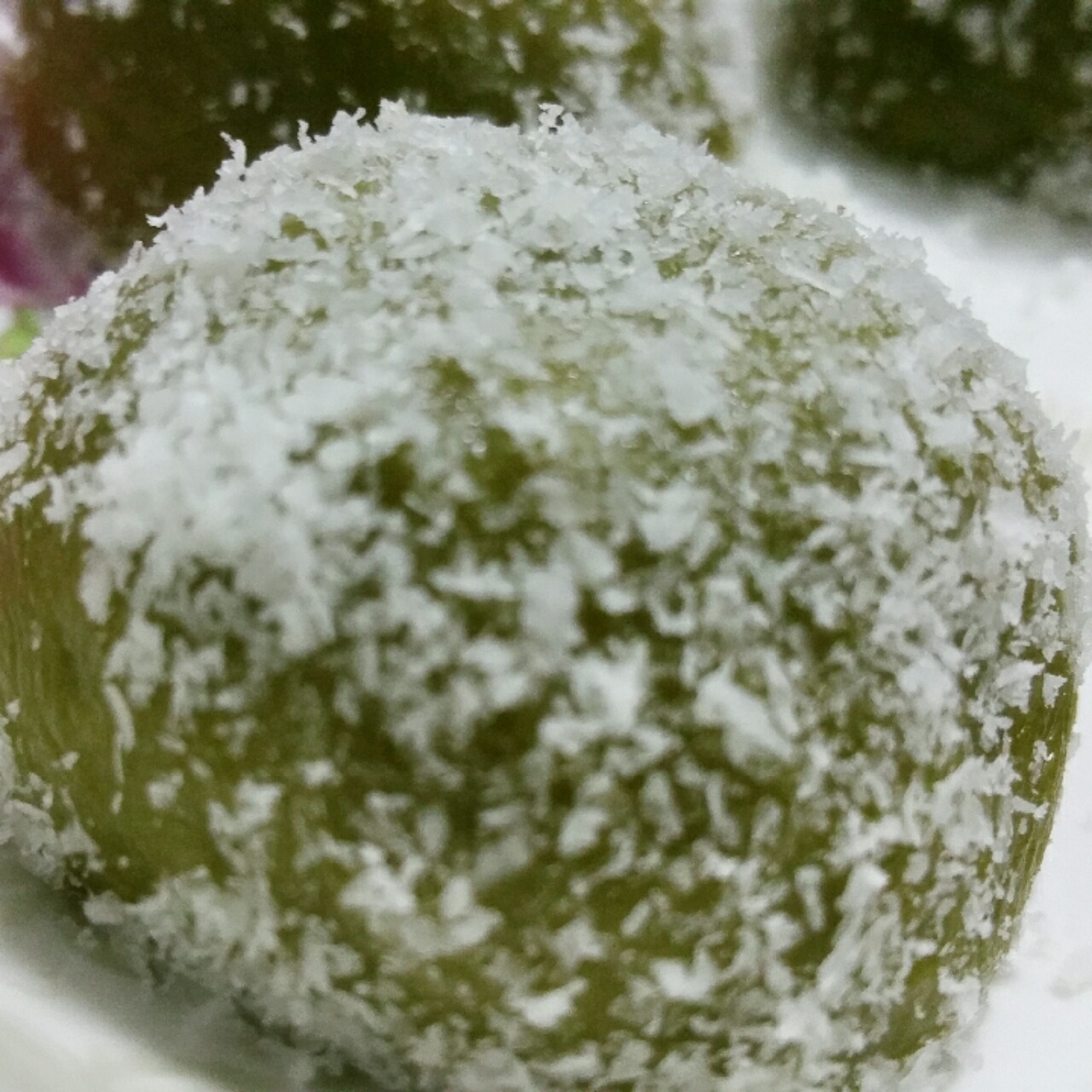 抹茶红豆大福