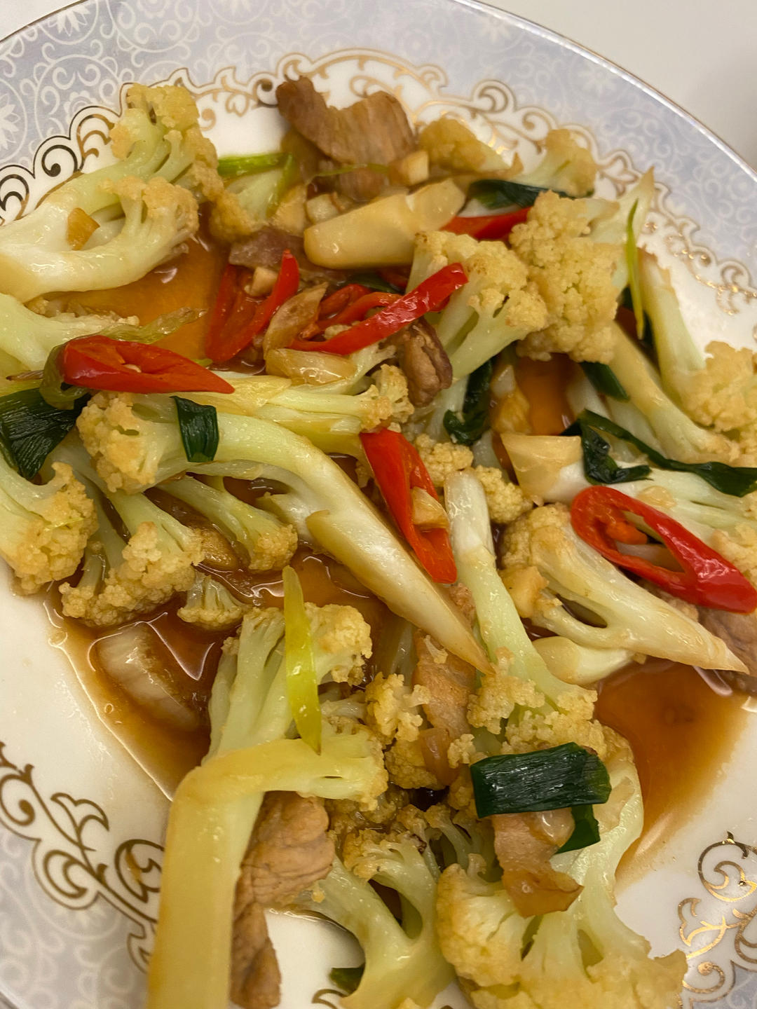 家庭版大盘花菜