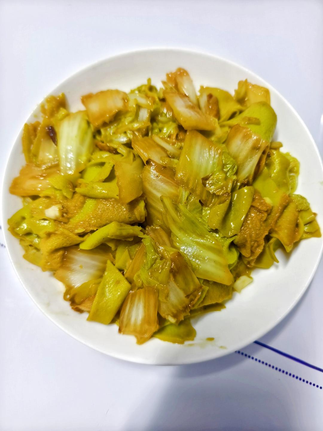 醋溜白菜饹馇（非油炸版更健康）