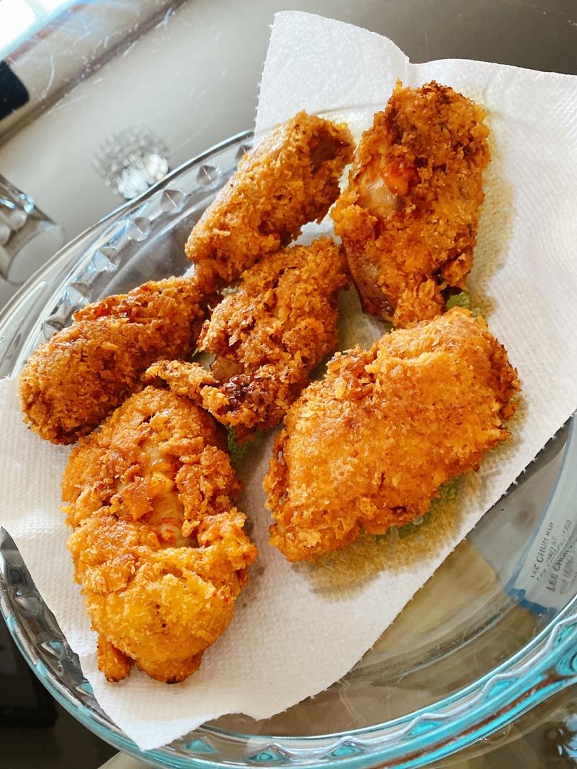 蒜香炸鸡翅