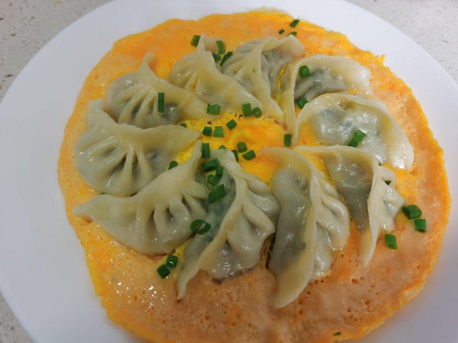 懒人快手抱蛋煎饺