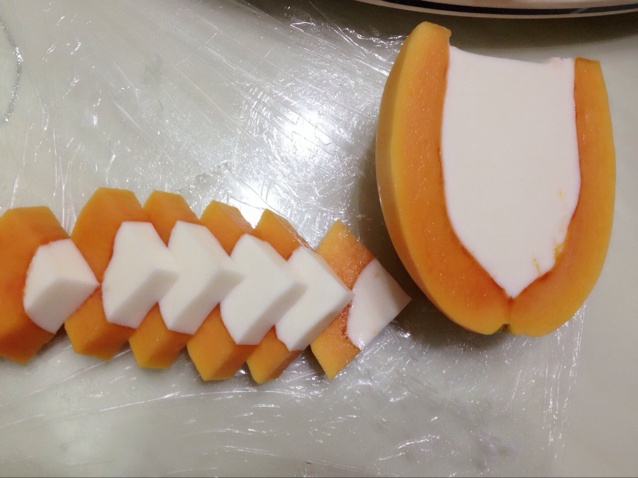 木瓜椰奶冻