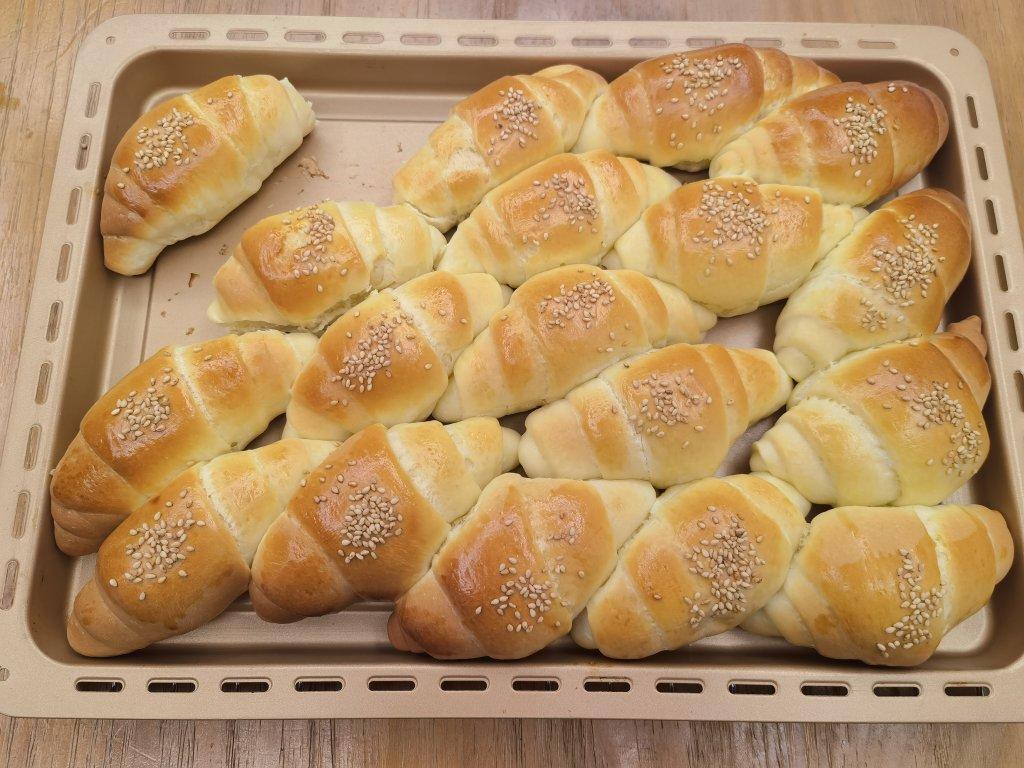 牛奶面包卷（直接法）