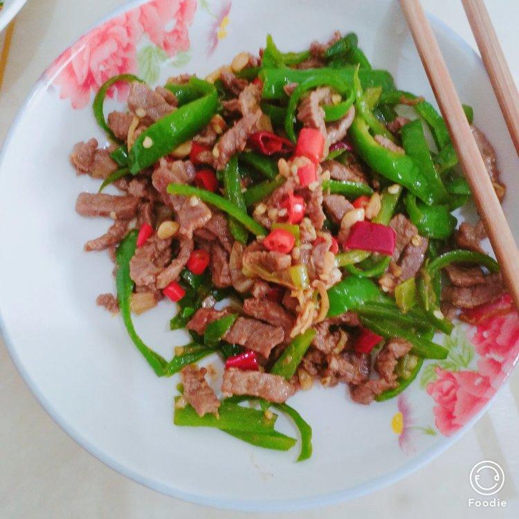 青椒牛肉