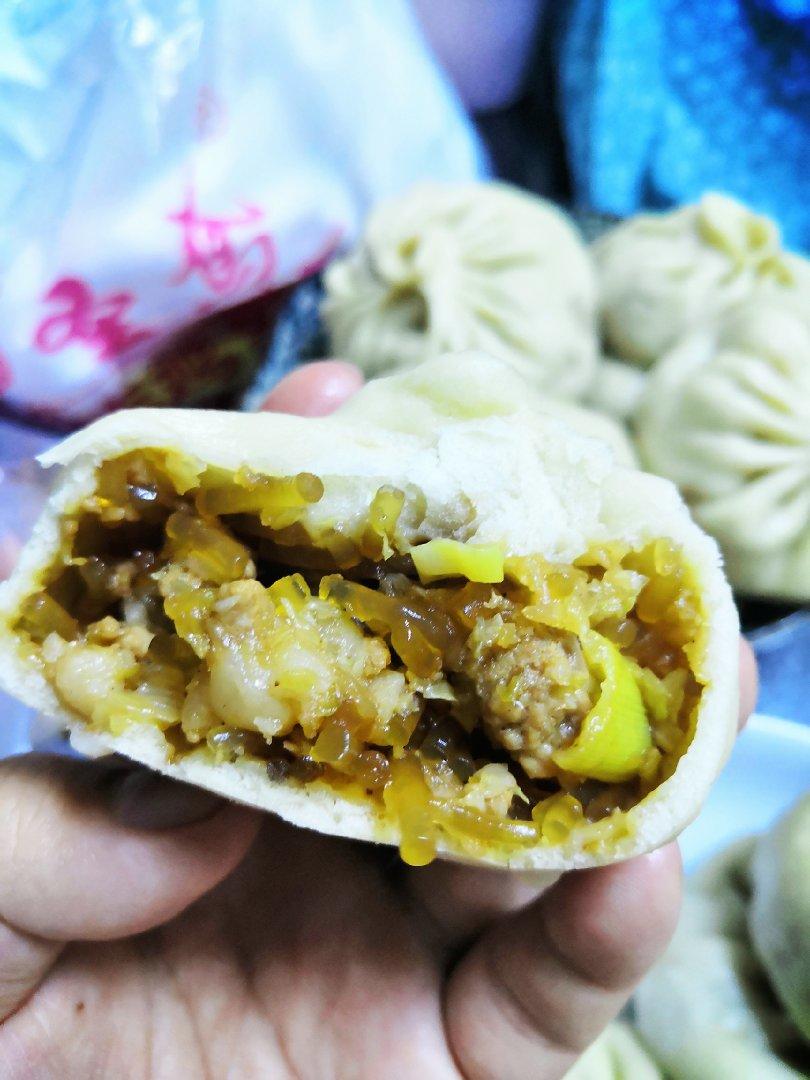 二毛2017做的家传炒肉粉条馅包子