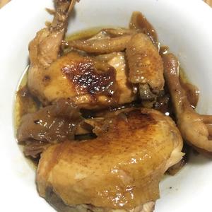 电饭锅版酱香焖鸡的做法 步骤6