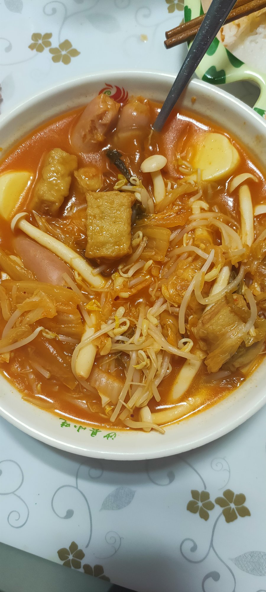 韩式泡菜汤--辣白菜汤