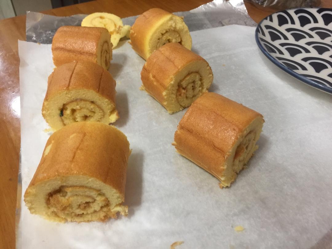 怎么卷都不裂的肉松蛋糕卷