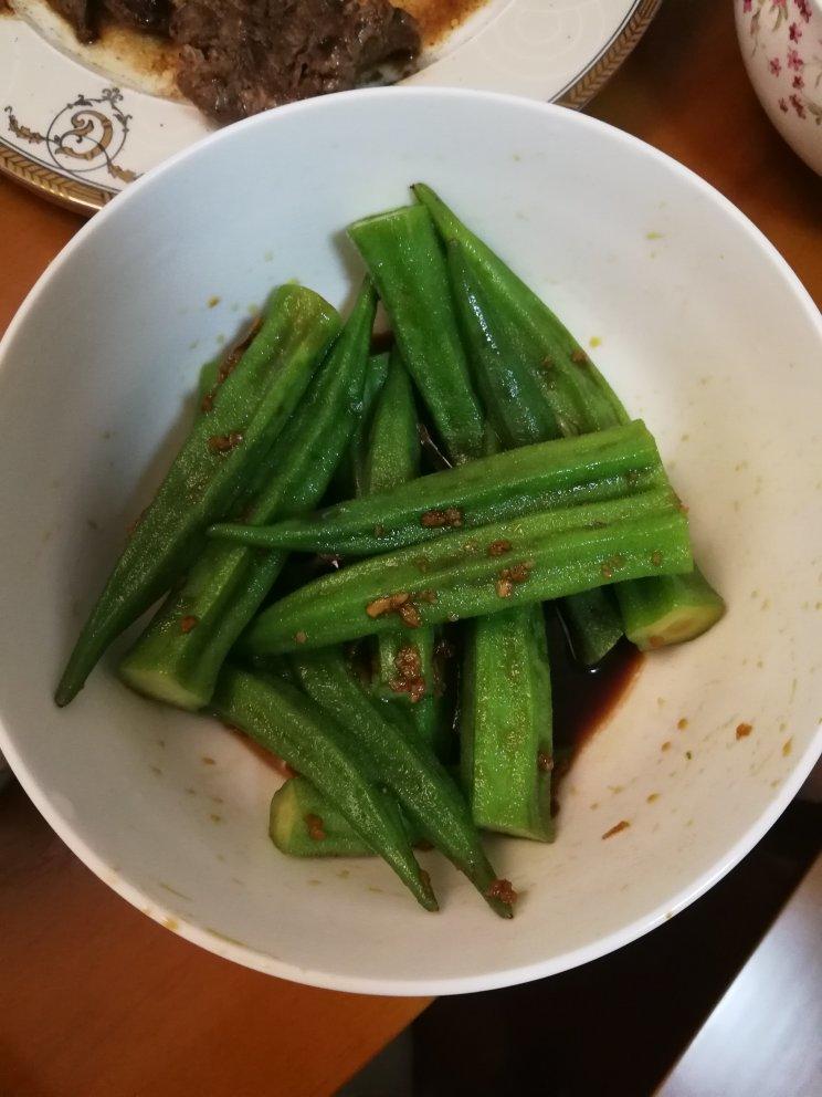 蒜蓉秋葵