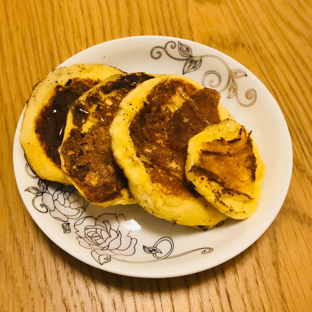 原味无油日式舒芙蕾厚松饼