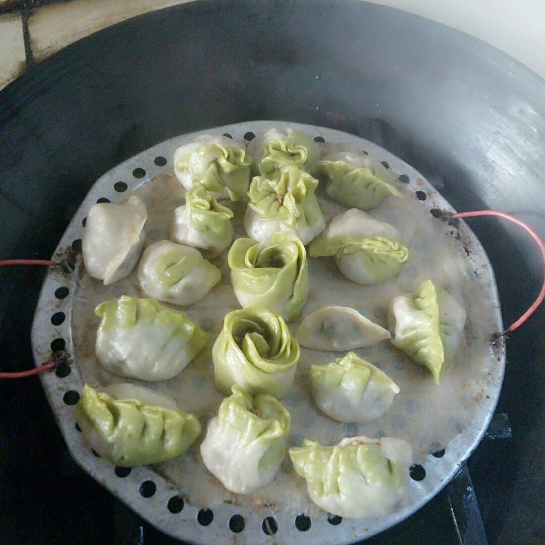 百财饺子~逢年过节必备的发财白菜饺