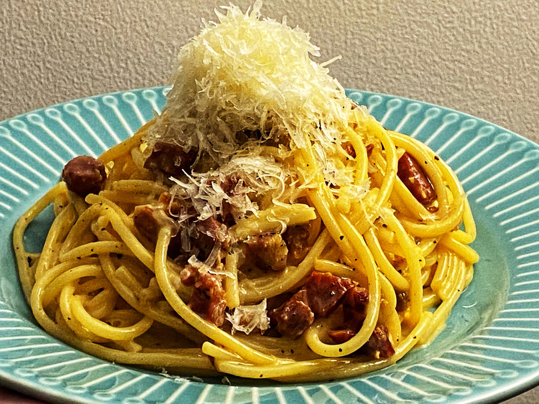 地道的Carbonara，培根蛋酱意大利面的做法