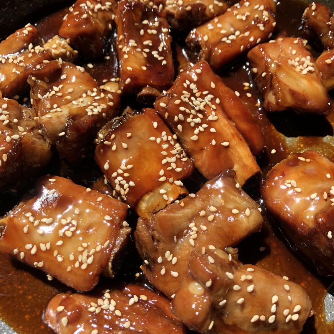 糖醋排骨/糖醋小排（不放油）（12345口诀做出正宗上海本帮）