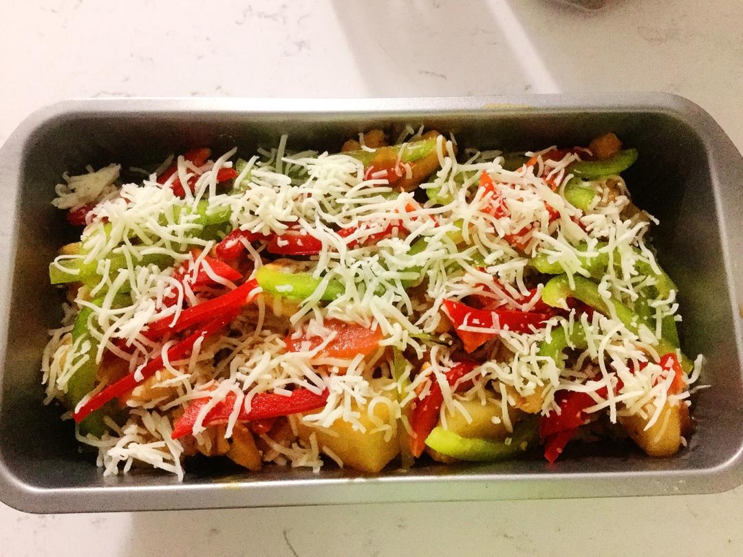 番茄鸡肉浓情焗饭【两人份】