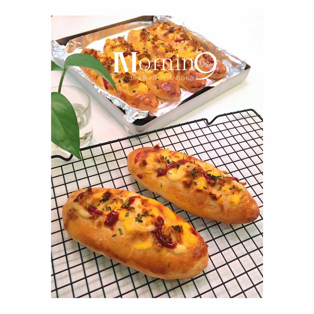 葱香芝士面包