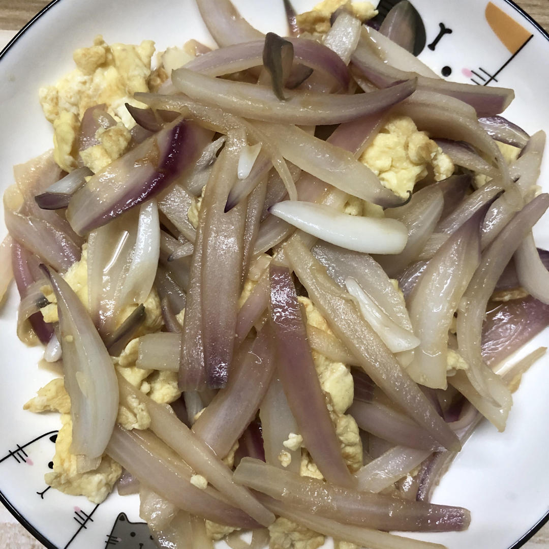 洋葱炒鸡蛋