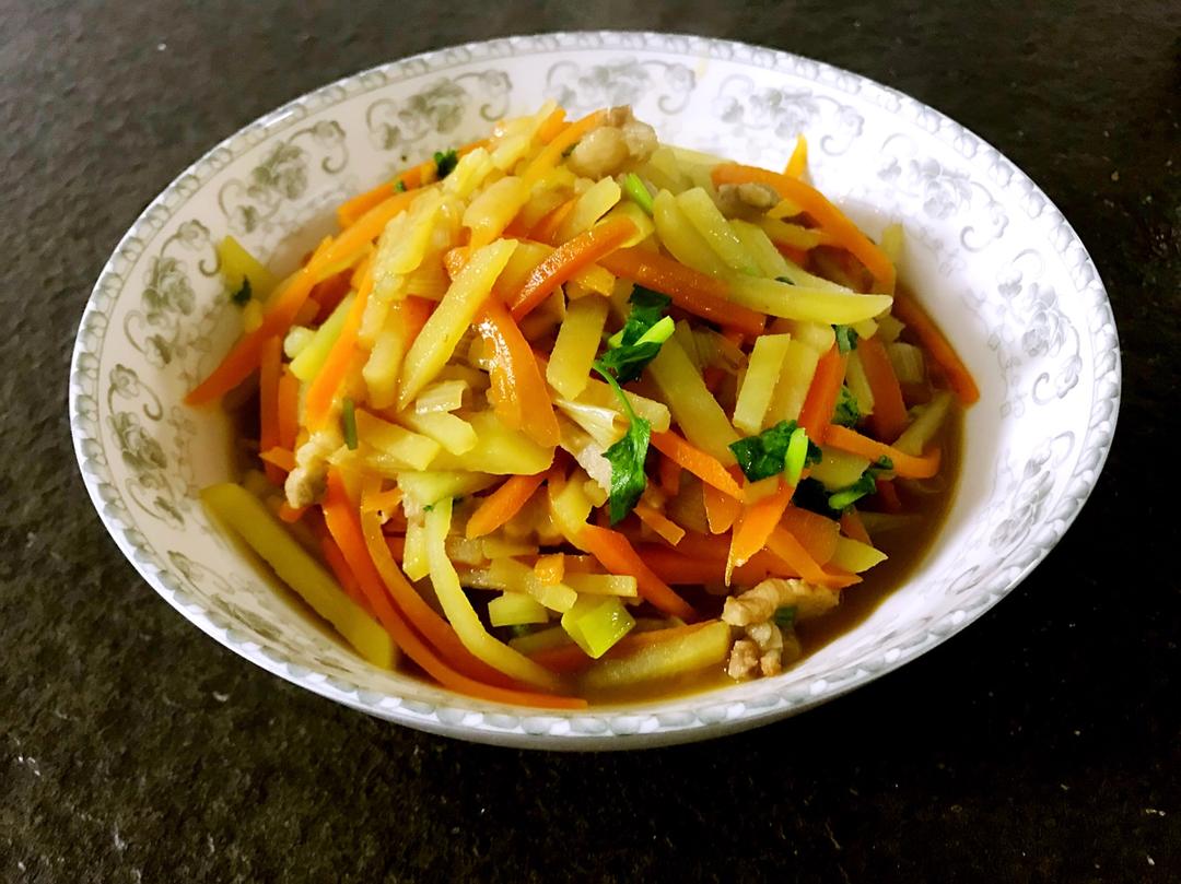 脆炒土豆丝