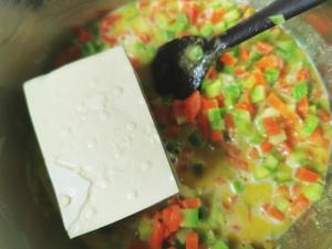 减脂餐点.豆腐蔬菜团子的做法 步骤8