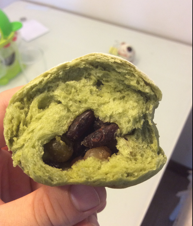 抹茶小面包