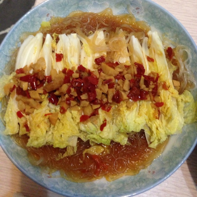 蒜蓉粉丝娃娃菜