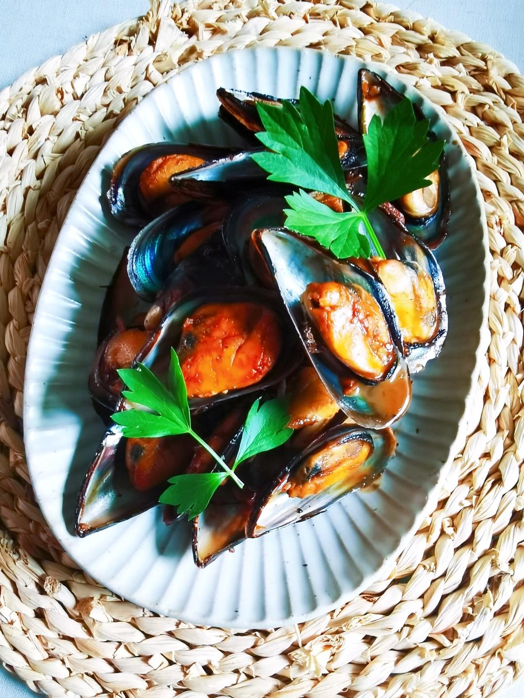 炒淡菜