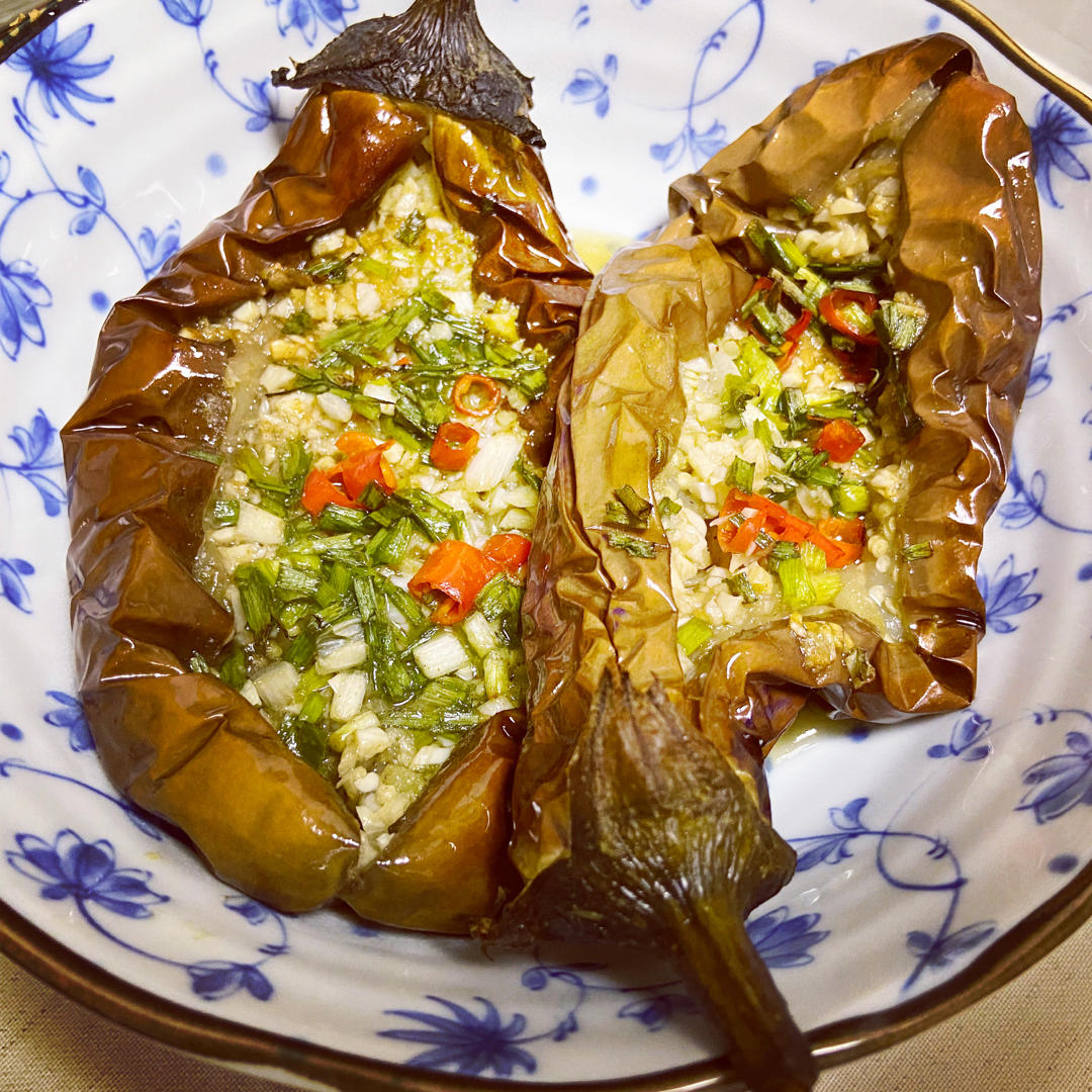 CC招牌菜销魂烤茄子，百吃不厌！