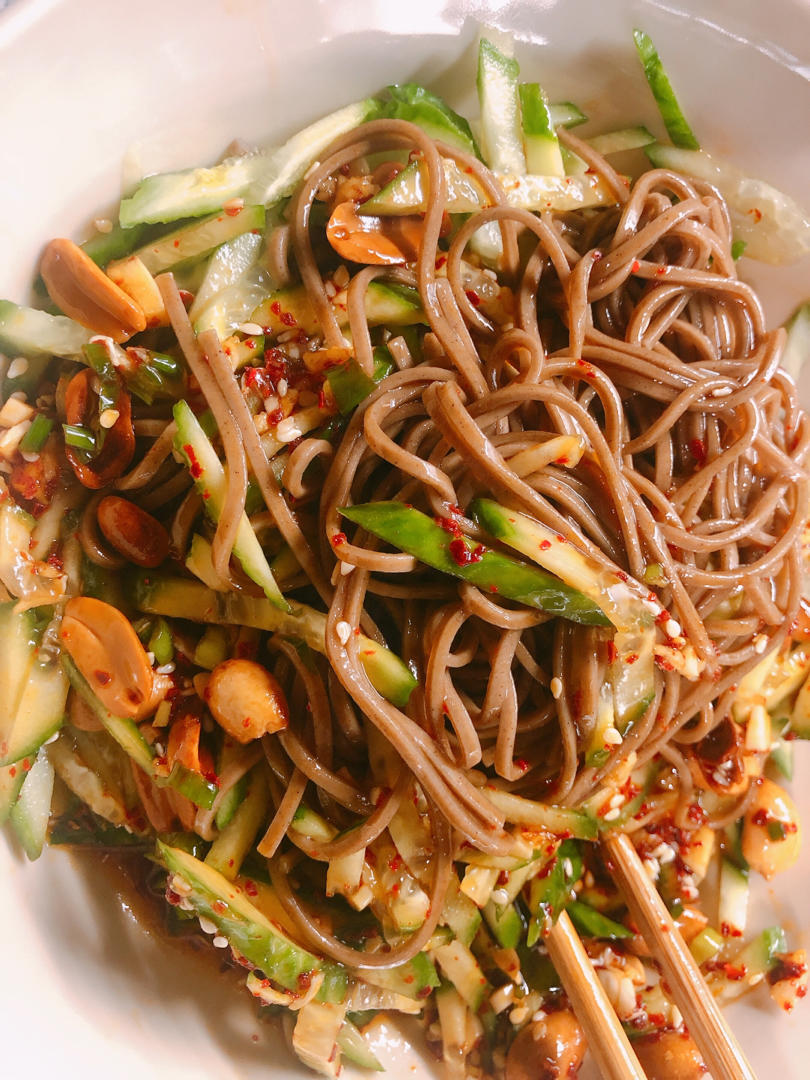 巨好吃㊙️酸辣凉拌面❗️十分钟搞定，简单快手❗️