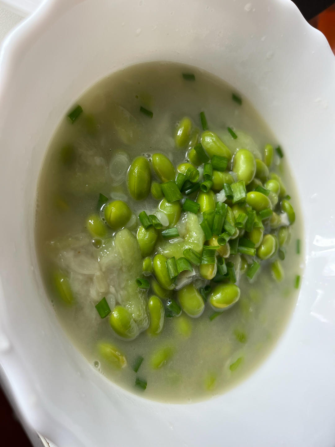 丝瓜毛豆