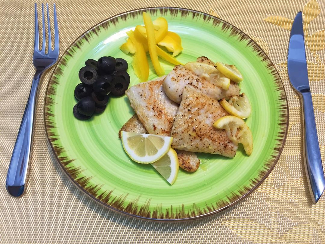 香煎龙利鱼——fit食谱系列