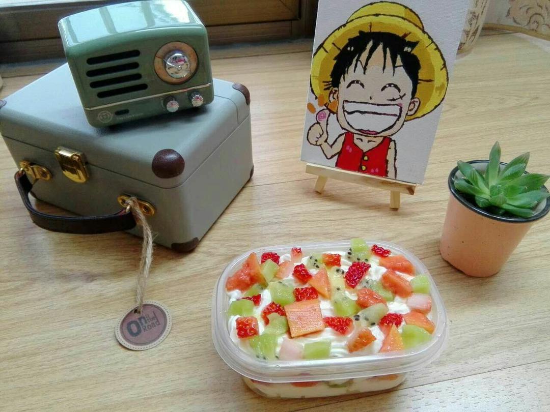 6寸原味戚风蛋糕