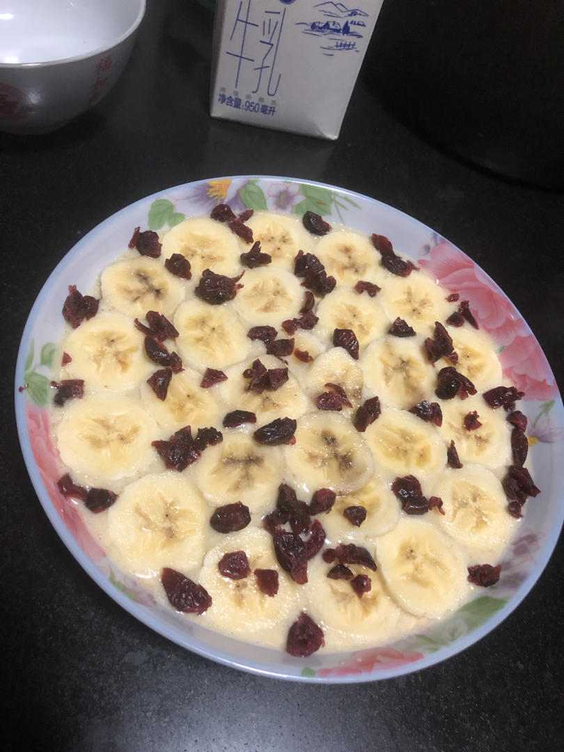 燕麦烤香蕉