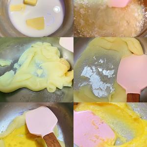 红茶酥皮泡芙                               超详细冰淇淋泡芙教程的做法 步骤2