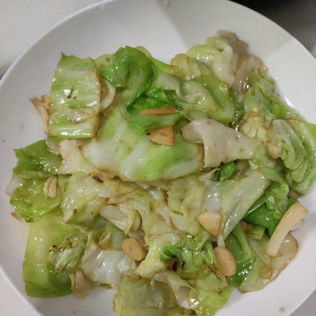 清炒包菜